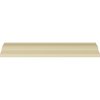 Ekena Millwork 2 3/4"H x 2 3/4"P x 4"F x 94 1/2"L Tristan Crown Moulding MLD02X02X04TN